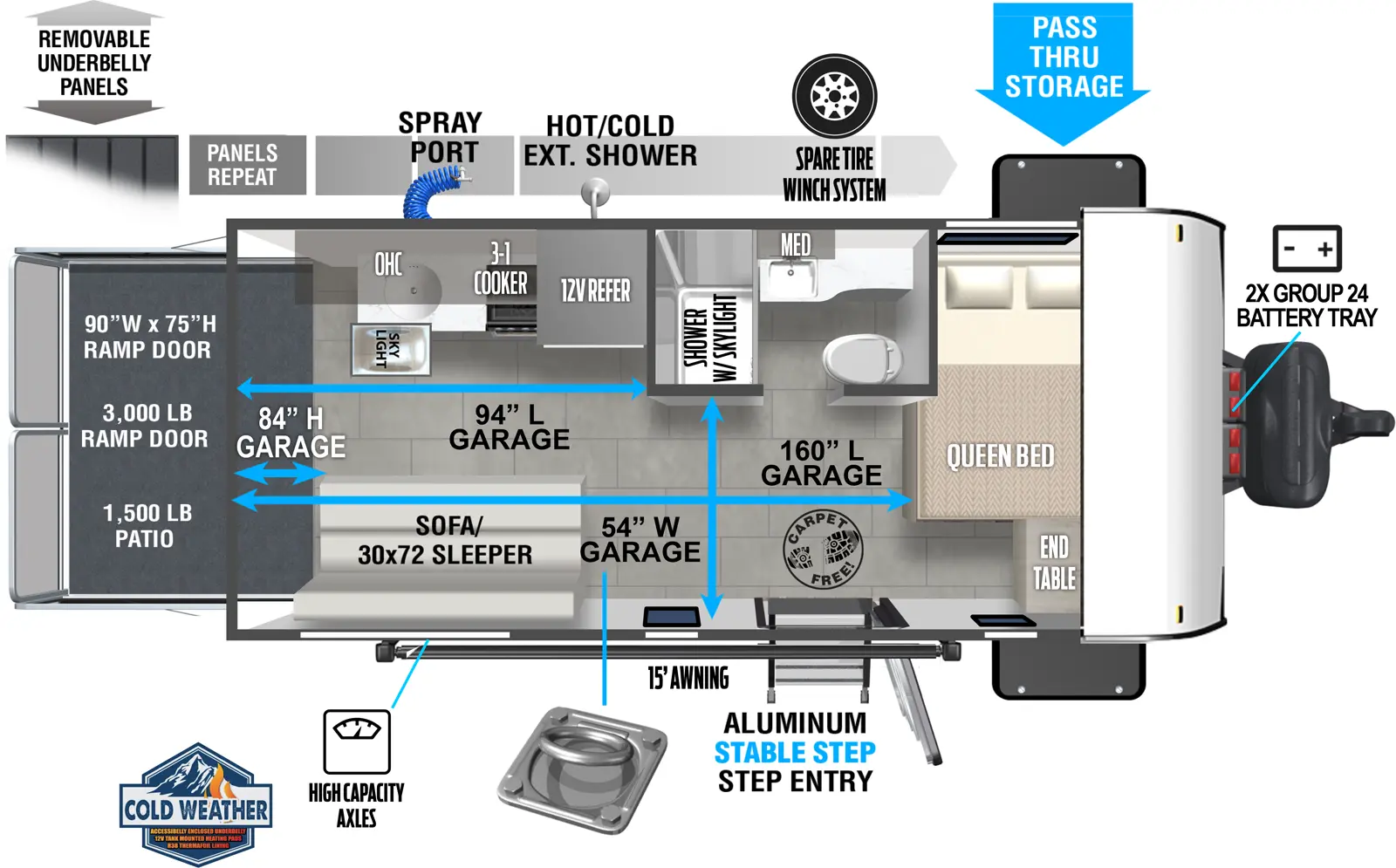 Salem Fsx 175RTK Floorplan